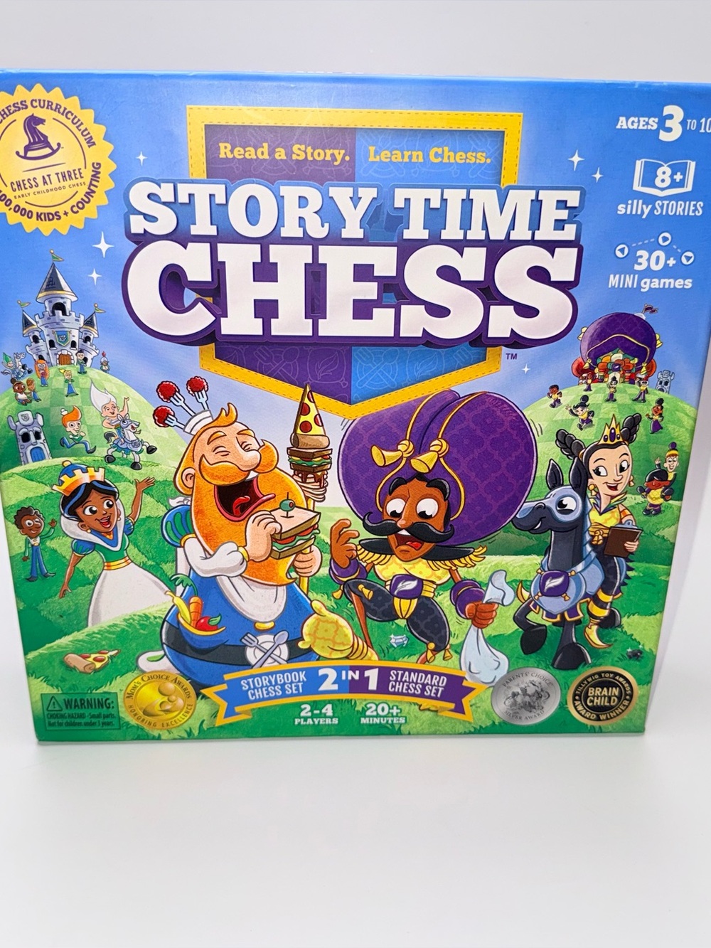 **COMPLETE** Story Time Chess Board Game Thinking Learning Multi Award Winner